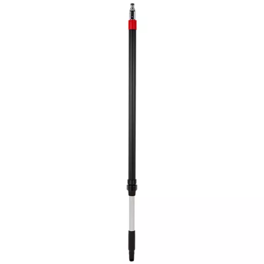 Раздвижная алюминиевая ручка с подачей воды с защелкой (C), 1060 - 1600 мм, Ø32 мм