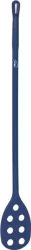 Весло-мешалка перфорированная, Ø31 мм, 1200 мм, металлизированный синий цвет