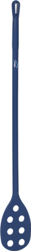 Весло-мешалка перфорированная, Ø31 мм, 1200 мм, металлизированный синий цвет