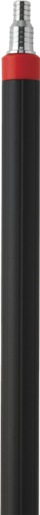 Алюминиевая ручка с подачей воды с бытроразъемным соединением, Ø31 мм, 1920 мм